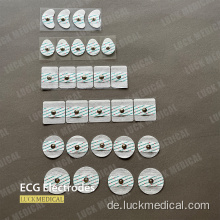 Elektroden -EKG -Registerkarten für medizinische Tests